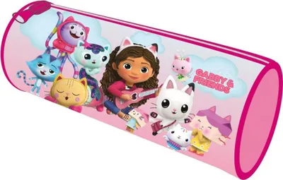 Imagen del producto de Estuche para lápices de Gabby's Dollhouse para niños: un estuche práctico para la escuela y el tiempo libre
