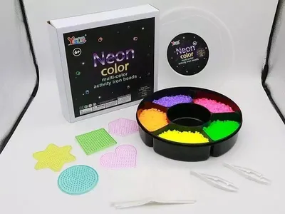 Zdjęcie produktu dla Koraliki do zaprasowania neonowe