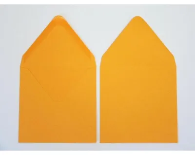 Produktbild von Briefumschläge 140x140mm 120g/qm gummiert VE=100 Stück zartorange