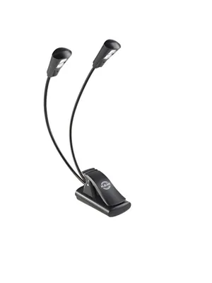 Zdjęcie produktu dla König & Meyer 12244, Czarny, Plastik, LED, 1300 lx, 2,5 cm, Bateria