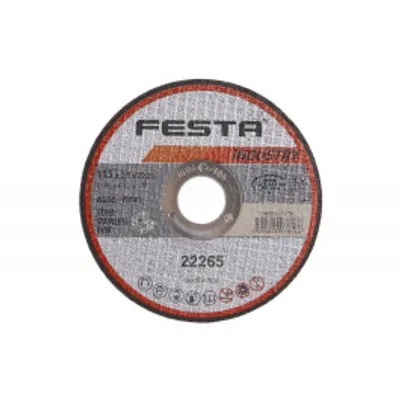 Immagine prodotto di Disco da taglio per metalli 115x2,5x22,2 FESTA INDUSTRY