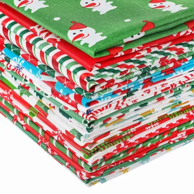 Productafbeelding van Set van 20 Kerststofbundels voor DIY Naaiprojecten