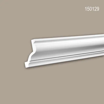 Produktbild von PROFHOME 150129 Eckleiste aus Polyurethan Deckenleiste Stuckleiste 2 m
