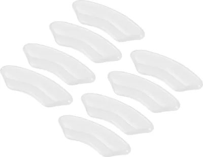 Produktbild von 8Stk.Silikon Fersenstütze Tassenpolster Einlegesohle PolyurethanBeige Klar