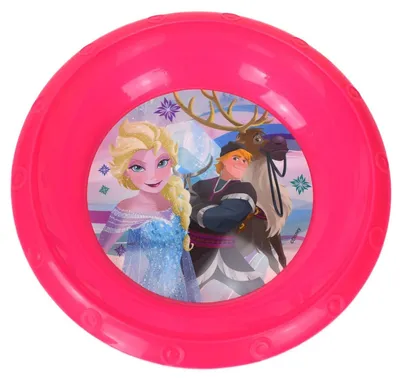 Produktbild von Plastikschüssel Ø17 für Kinder Disney Frozen oder Peppa Wutz