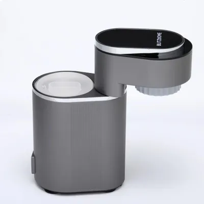 C180 - Tragbare Mini Kaffeemaschine & Espressomaschine - 15 bar Druck - Heiß/Kalt-Extraktion - Leichte Reinigung - 5–10 Tassen - EU-Stecker - Dunkelgrau