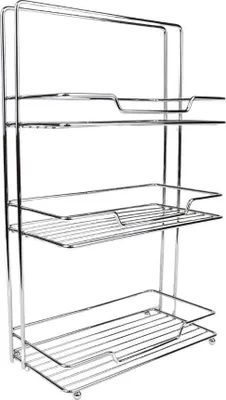 Produktbild von Standregal Escala, verchromt, 3 Böden