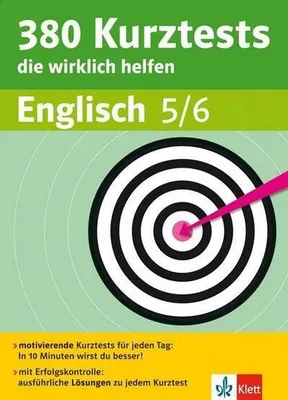 Produktbild von 380 Kurztests die wirklich helfen Englisch 5/6