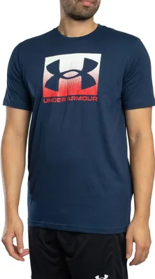 Produktbild von Under Armour Lose verpacktes Sport-Grafik-T-Shirt, Blau XL