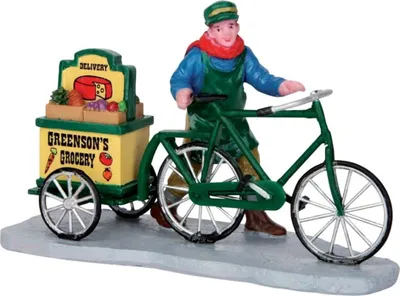 Productafbeelding van Kerstfiguur Greensons grocery delivery LEMAX