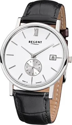 Produktbild von Regent Armbanduhr schwarz GM-1451 Herren Analog-Quarzuhr URGM1451
