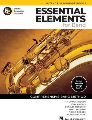 Produktbild von Essential Elements for Band - BB Tenor Saxophone Book 1 with Eei Online Resources BB Tenor Sax Method Songbook and Sheet Music for School Band Students and Teachers Comprehensive Band Method