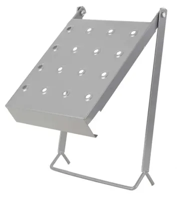 Image de Plateforme d'accès pour échelles - Plateforme de travail / étagère - Capacité de charge : 150 kg - Dimensions : 30 x 26,5 cm - Adaptable à de nombreux modèles - 1 pièce
