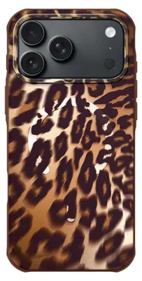 Imagen del producto de Funda Laut International HUEX WAVE para iPhone 18 Pro, diseño MOCHA LEOPARD