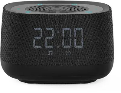 Produktbild von Weissiger White Noise-Generator, drahtloser Bluetooth-Schlafunterstützungs-Lautsprecher, ideal für leichte Schlafende, Reisende, Studenten, Meditierende, Yogapraktizierende, für Haus, Wohnung, Schlafzimmer usw. - Schwarz