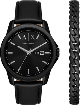 Produktbild von Armani Exchange Herrenuhr Armani Exchange Banks SET Herrenuhr ArmaniExchange-AX7147SET