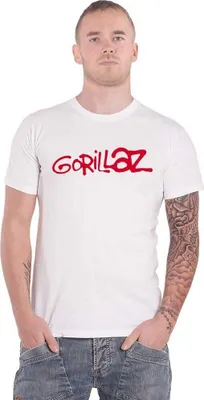 Obrázek produktu pro Gorillaz - Tričko pro muže/dámy Uni RO2735 (M) (Bílá)