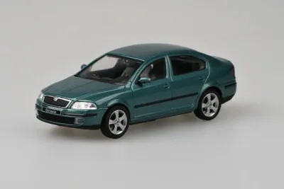 Obrázek produktu pro Škoda Octavia II (2004) - Zelená Island Metalíza ABREX 1:43