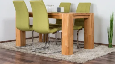 Produktbild von Esstisch Wooden Nature 115 Kernbuche massiv geölt - 140 x 90 cm (B x T)