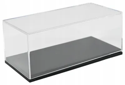 Produktbild von Exklusive Modellauto Vitrine 1:32 mit Sockel - Perfekter Staubschutz & Präsentation