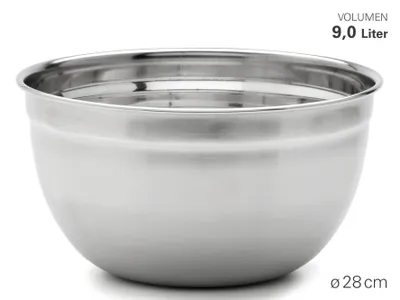 Produktbild von Karl Weis Schüssel hoch Ø 28 cm, Edelstahl