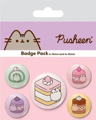 Obrázok produktu pre Pusheen Set 5 badge