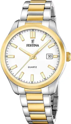 Produktbild von Nur Zeit Festina Gold   Kollektion Acero Clasico - mann