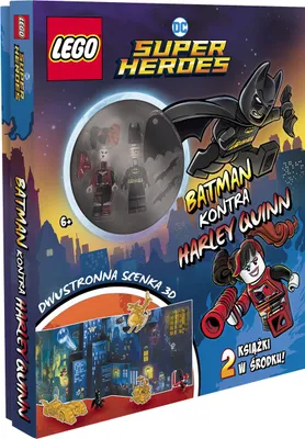 Zdjęcie produktu dla Kniha LEGO DC Super Heroes: Batman vs. Harley Quinn