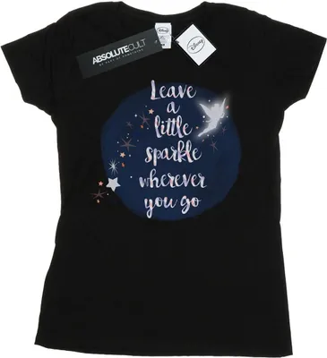 Produktbild von Disney - "A Little Sparkle" T-Shirt für Damen BI50863 (M) (Schwarz)