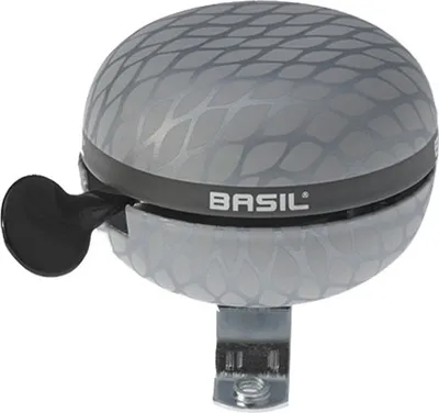 Produktbild von Basil Ding Dong Noir Fahrradklingel Grau  Grau One Size