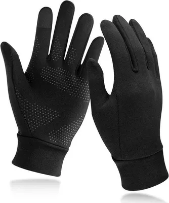 Productafbeelding van Lichtgewicht handschoenen met antislip oppervlak, geschikt voor gebruik met touchscreens, warmte-isolerende handschoenen voor fietsen, autorijden en andere activiteiten, uniseks