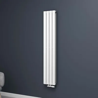 Produktbild von Mai & Mai Badheizkörper flach 160x31cm in Weiß Mittelanschluss Paneelheizkörper Vertikal Handtuchwärmer Badheizung zweilagig Ohne Heizstab