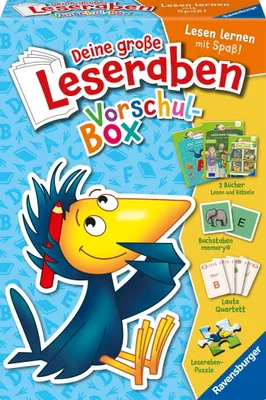 Image de Leserabe Sonderausgaben - Deine große Leseraben Vorschul-Box