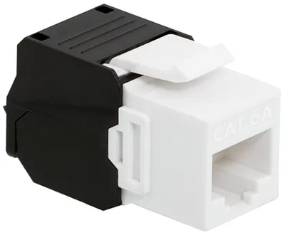 Produktbild von LogiLink Keystone CAT6a RJ45 Buchse UTP AWG 22-26 180° Werkzeuglos