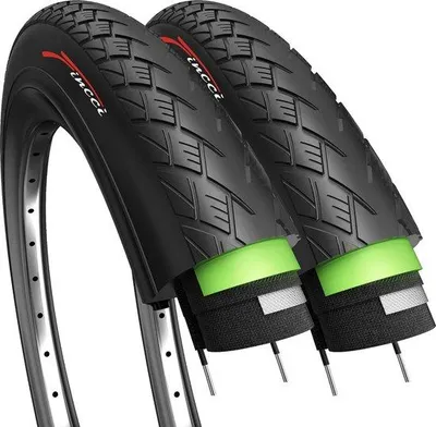 Zdjęcie produktu dla Opona rowerowa 700x35c, dętka składana 37-622, ochrona 1 mm