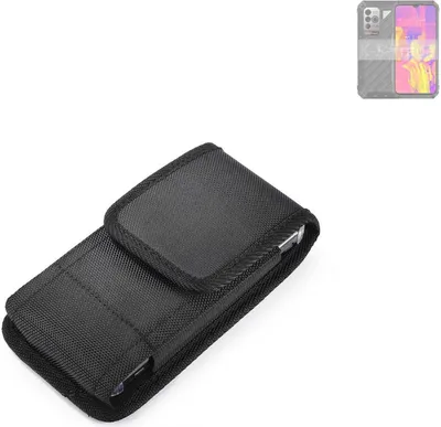 Produktbild von Holster Gürteltasche kompatibel mit Ulefone Armor 18T Holster Gürtel Tasche wasserabweisend Handy Hülle Schutz Hülle Outdoor schwarz K-S-Trade