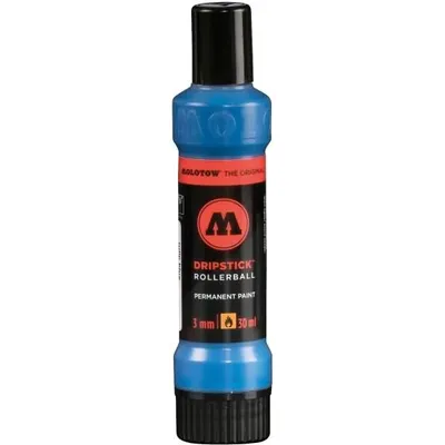 Produktbild von Molotow Dripstick Rollerball PP 3mm 30ml, tulpenblau, Squeeze Bottle