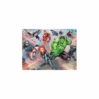 Produktbild von Marvel Avengers Charakter Collage Lenticular Puzzle