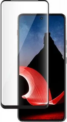 Produktbild von BigBen Connected, Bildschirmschutz aus Glas 2.5D Kratzfest für Motorola ThinkPhone, Schwarz transparent