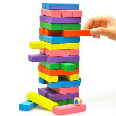 Immagine prodotto di Coloratissimo gioco della torre per un massimo di 4 persone