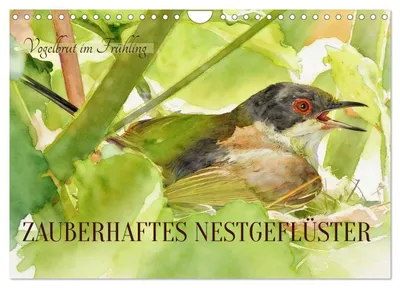 Produktbild von Zauberhaftes Nestgeflüster (Wandkalender 2027 DIN A4 quer), CALVENDO Monatskalender