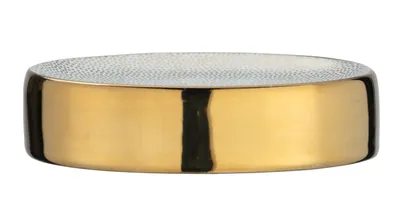 Produktbild von WENKO Seifen Ablage Schale Halter Igel Unterlage NURIA gold Bad Accessoires WC