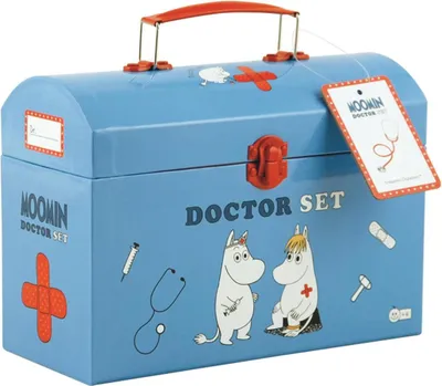 Immagine prodotto di Set del Dottor Moomin in una scatola per il trasporto