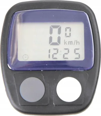 Obrázok produktu pre Dunlop - Cyklistický počítač s počítadlom kilometrov - Rýchlomer na bicykli - 14 funkcií - Vodotesný