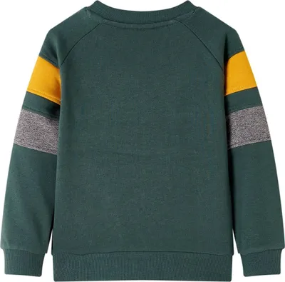 Immagine prodotto di vidaXL Felpa per bambini verde scuro 104
