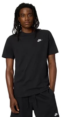 Produktbild von Nike Herren T-Shirt Sportswear Club, Black/White, L, AR4997-013