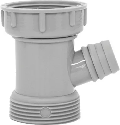Produktbild von INF Lösung für den Abfluss von Küchenspülen – 45-mm-T-Verbindungsstück mit einem Schlitz