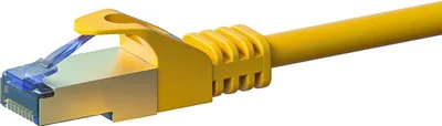 Obrázek produktu pro Síťový kabel CAT 6a LSOH - S/FTP - 2 metry - žlutý
