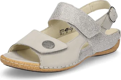 Produktbild von Waldläufer Damen Sandale grau silber 8,5