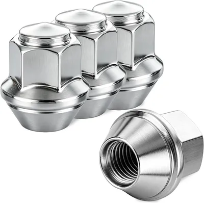 Imagen del producto de Tuercas de rueda M12 x 1,5, 4 unidades, cónicas de 60°, para neumáticos de automóviles